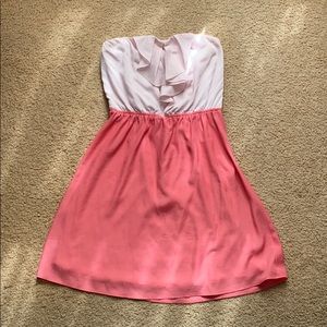 Express Strapless Dress